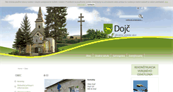 Desktop Screenshot of dojc.sk